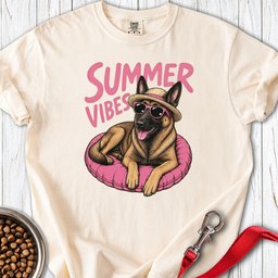 Belgian Malinois Summer Premium Tee Gift For Dog Lover