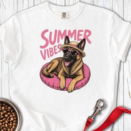 Belgian Malinois Summer Premium Tee Gift For Dog Lover