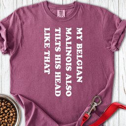 Belgian Malinois Tilt His Head Premium Tee Gift For Dog Lover