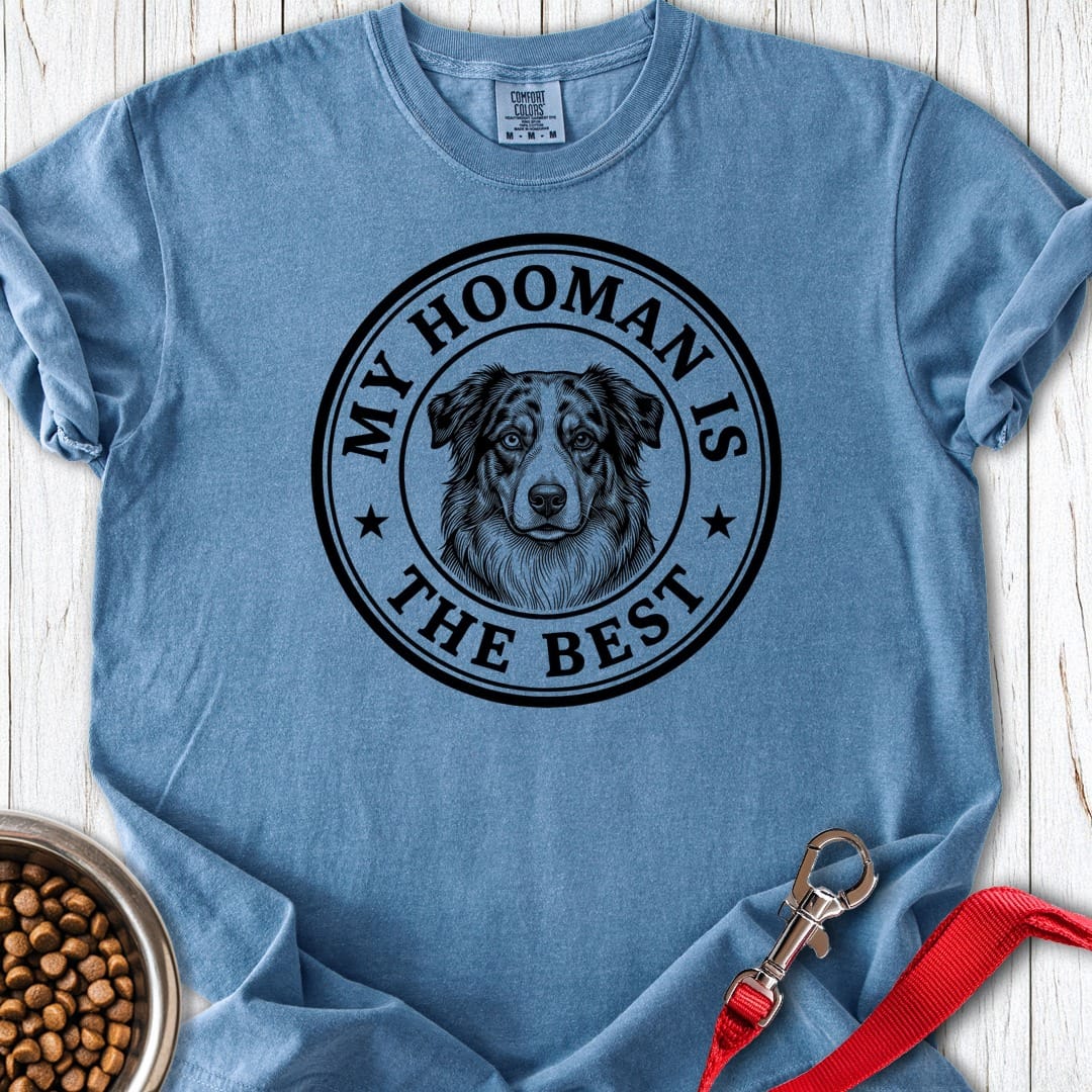 Australian Shepherd Hooman Premium Tee Gift For Dog Lover
