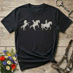 Evolution Of A Cowgirl T Shirt Gift For Horse Lover