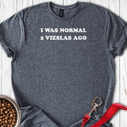 2 Vizslas T Shirt Gift For Dog Lover