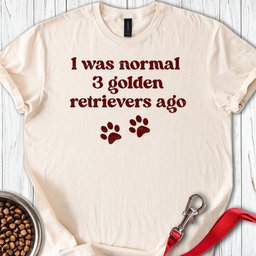 3 Golden Retrievers T Shirt Gift For Dog Lover