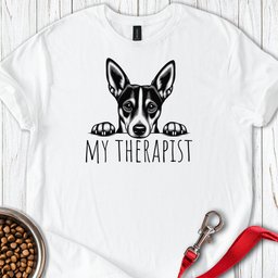 Basenji My Therapist T Shirt Gift For Dog Lover