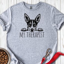 Basenji My Therapist T Shirt Gift For Dog Lover