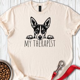Basenji My Therapist T Shirt Gift For Dog Lover