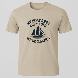 Were Classics T Shirt Gift For Boat Owner