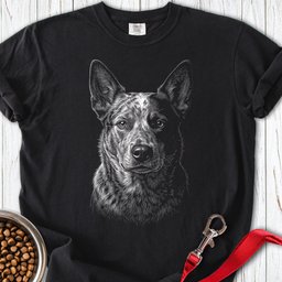 Australian Cattle Dog Engraved Premium Tee Gift For Dog Lover