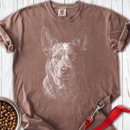Australian Cattle Dog Engraved Premium Tee Gift For Dog Lover