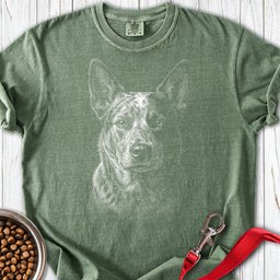 Australian Cattle Dog Engraved Premium Tee Gift For Dog Lover