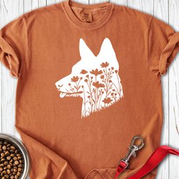 Basenji Flowers Premium Tee Gift For Dog Lover