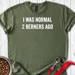 2 Berners T Shirt Gift For Dog Lover