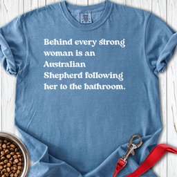 Australian Shepherd Strong Woman Premium Tee Gift For Women