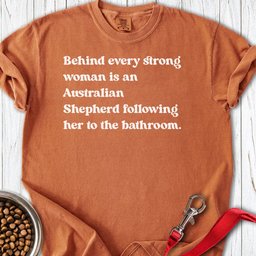 Australian Shepherd Strong Woman Premium Tee Gift For Women