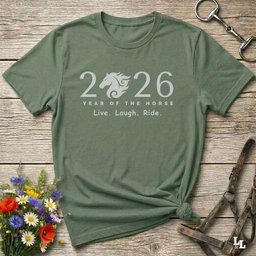 Live Laugh Ride T Shirt Gift For Horse Lover