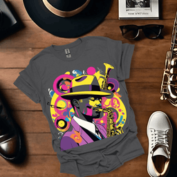 Fusion Jazz Pop T Shirt Gift For Music Lover