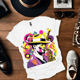 Fusion Jazz Pop T Shirt Gift For Music Lover
