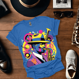 Fusion Jazz Pop T Shirt Gift For Music Lover
