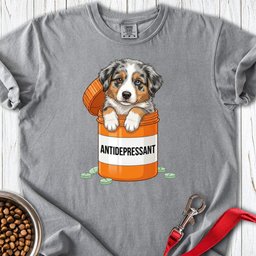 Australian Shepherd Antidepressant Premium Tee Gift For Dog Lover