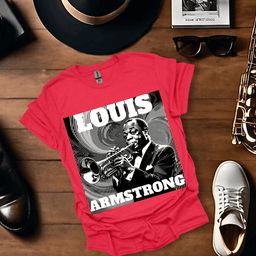 Louis Trumpet T Shirt Gift For Music Lover