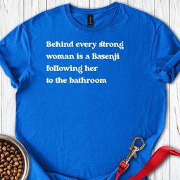 Basenji Strong Woman T Shirt Gift For Women