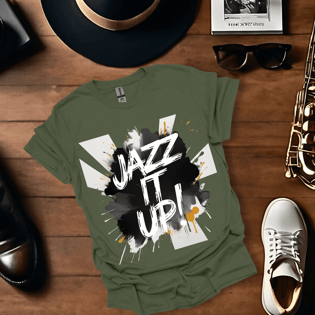 Jazz IT Up T Shirt Gift For Music Lover