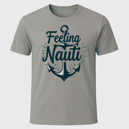 Feeling Nauti T Shirt Gift For Boat Owner