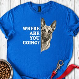 Belgian Mallinois Following T Shirt Gift For Dog Lover