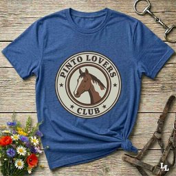 Pinto Lovers Club T Shirt Gift For Horse Lover