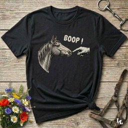 Boop T Shirt Gift For Horse Lover