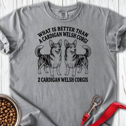 2 Cardigan Welsh Corgi Premium Tee Gift For Dog Lover