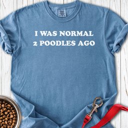 2 Standard Poodles Ago Premium Tee Gift For Dog Lover