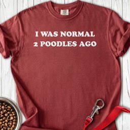 2 Standard Poodles Ago Premium Tee Gift For Dog Lover