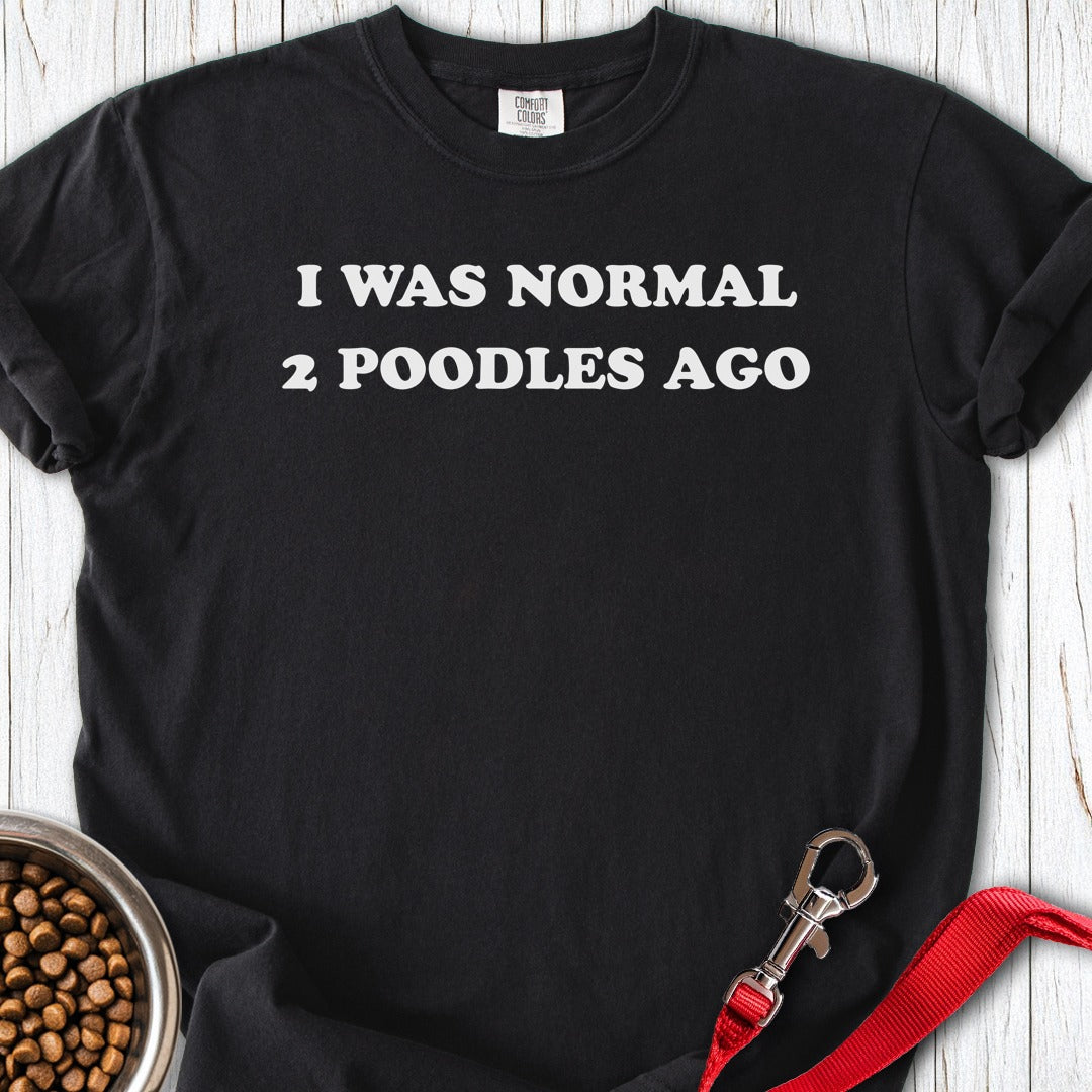 2 Standard Poodles Ago Premium Tee Gift For Dog Lover