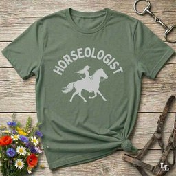 Horseologist T Shirt Gift For Horse Lover