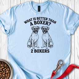 2 Boxers Halftone T Shirt Gift For Dog Lover