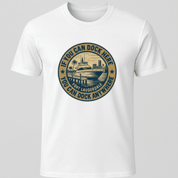 Docking Pride Fort Lauderdale T Shirt Gift For Boat Owner