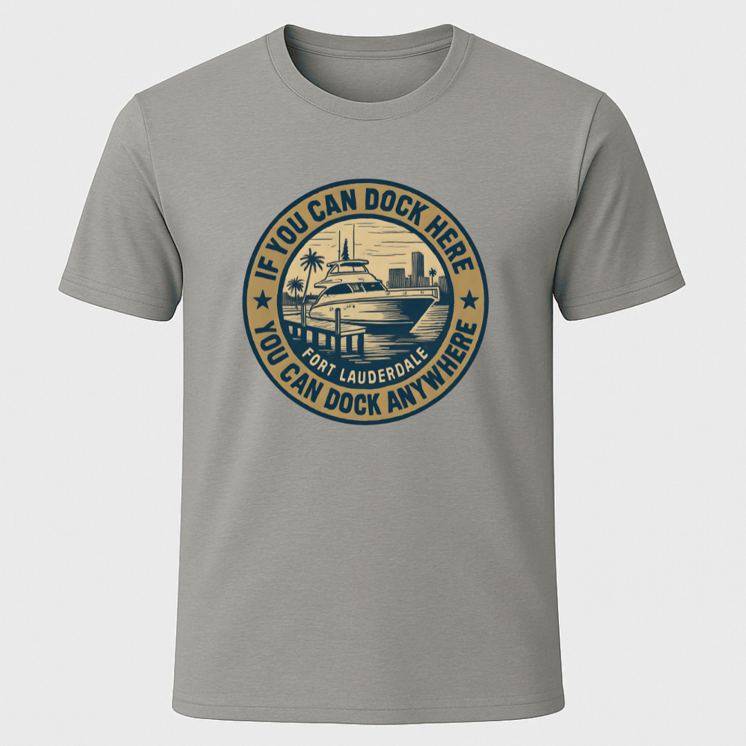 Docking Pride Fort Lauderdale T Shirt Gift For Boat Owner