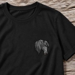 Custom Embroidery Unisex Tee Gift For Horse Lover