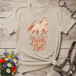 Trick Or Trot T Shirt Gift For Horse Lover