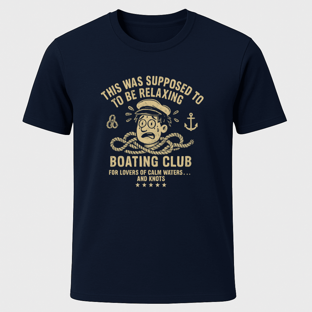 Frazzled Boater T Shirt Gift For Boat Owner