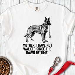 Belgian Malinois Walking Premium Tee Gift For Dog Lover