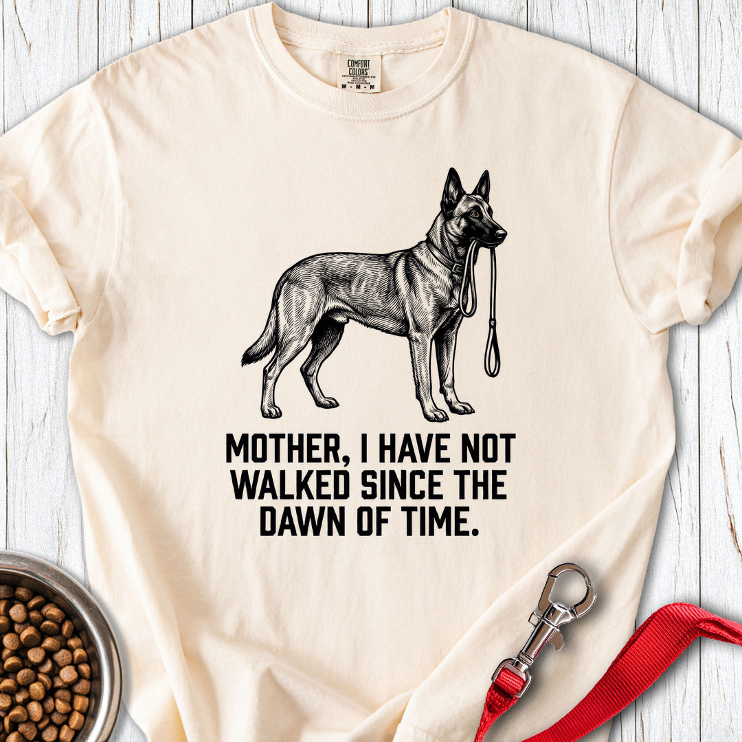 Belgian Malinois Walking Premium Tee Gift For Dog Lover