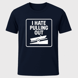 Pulling Out T Shirt Gift For Boat Owner
