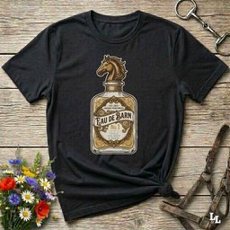 Eau De Barn T Shirt Gift For Horse Lover