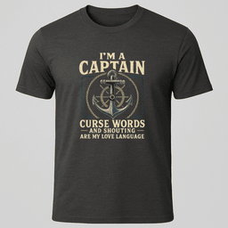 Love Language T Shirt Gift For Boat Owner