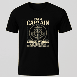 Love Language T Shirt Gift For Boat Owner