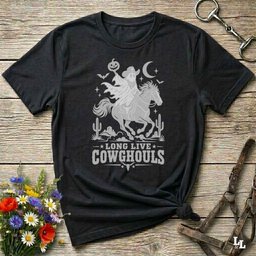 Long Live Cowghouls 2 T Shirt Gift For Horse Lover