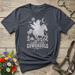 Long Live Cowghouls 2 T Shirt Gift For Horse Lover