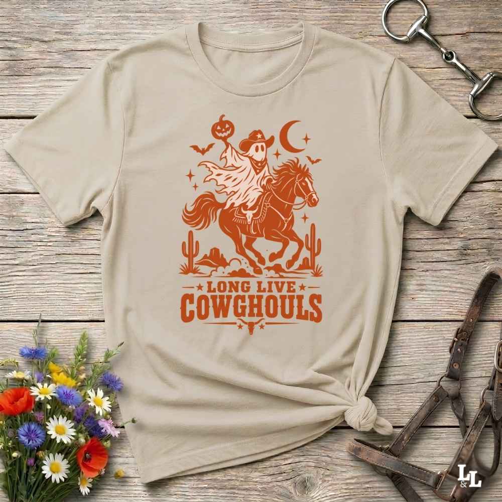 Long Live Cowghouls 2 T Shirt Gift For Horse Lover